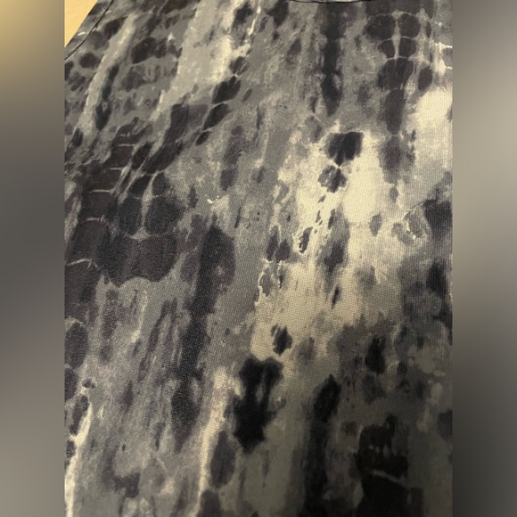 Steal blue patterned tie back tank - Picture 5 of 5